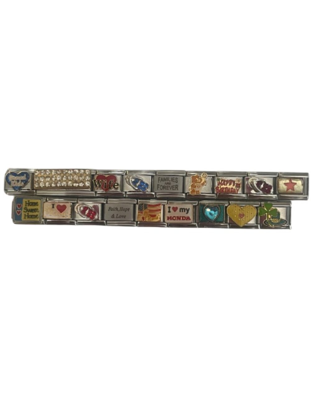 Italian Charm Bracelet Wife Families Are Forever Vintage